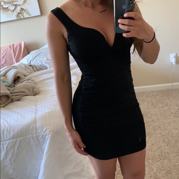 Black tight dress - Picture 2 of 2